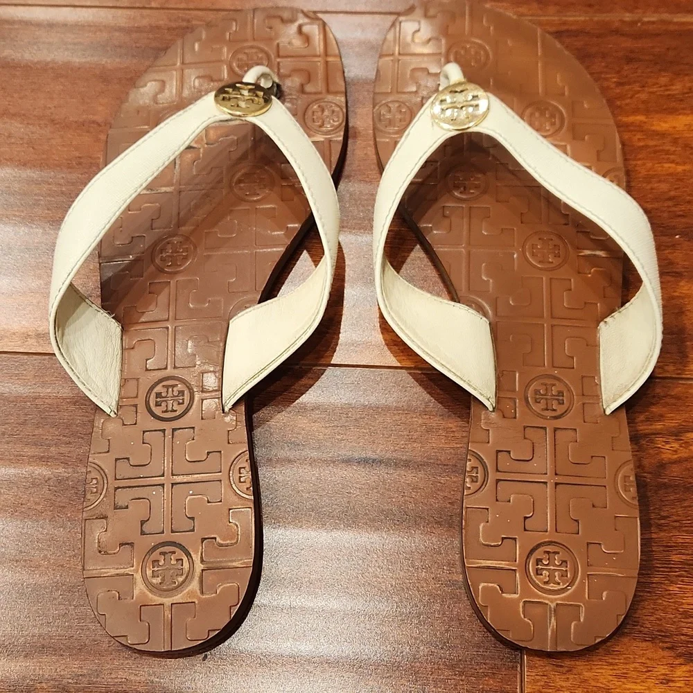 Tory Burch Thora Flip Flops size 10.5
